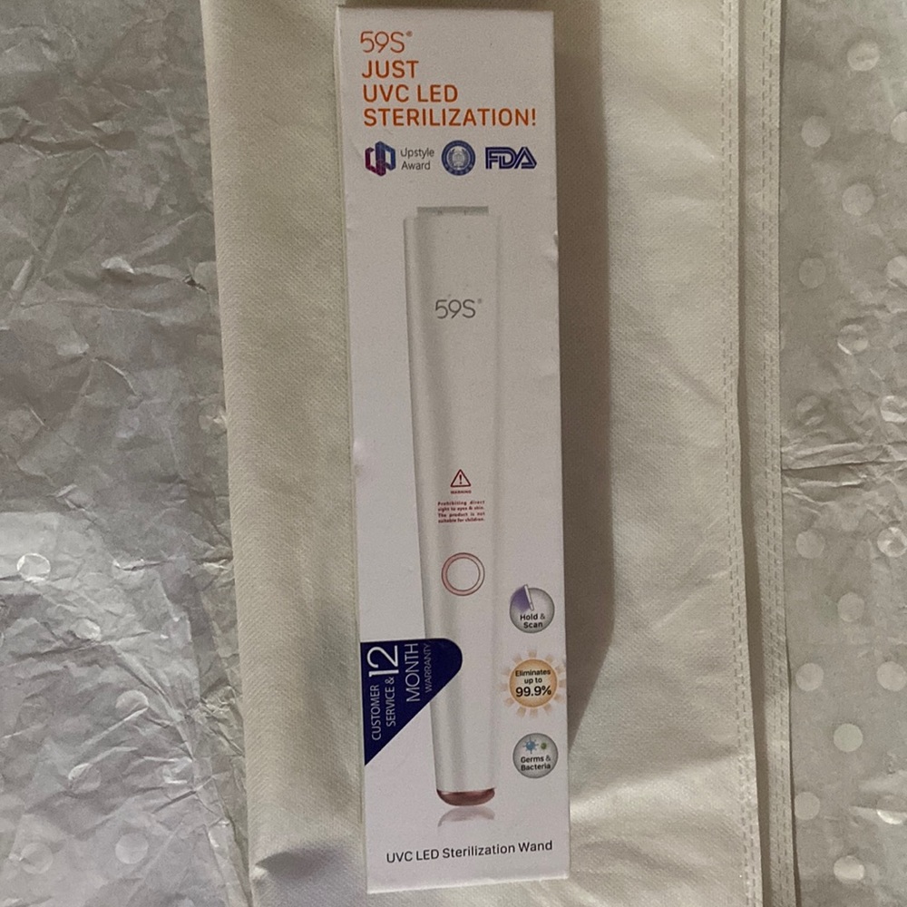NIB UVC/LED Sterilization Wand (Blue light)